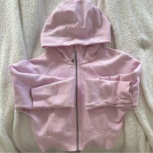 Lululemon Scuba cropped hoodie
